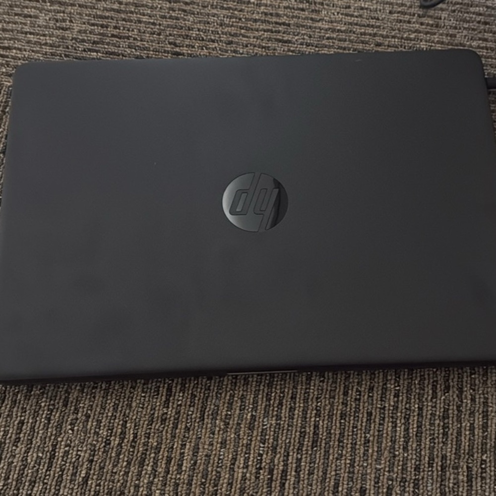 HP Matte Black Notebook